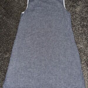 Beachlunchlounge Navy and White Checkered Dress